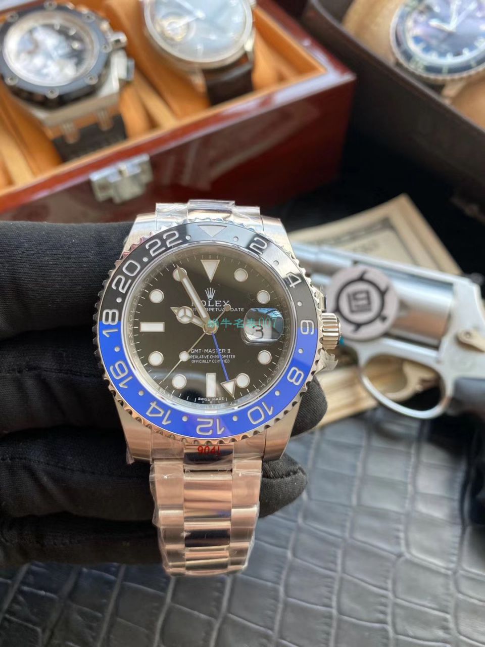 V9厂官网劳力士格林尼治型II系列116710BLNR-78200腕表(可乐圈) / R603