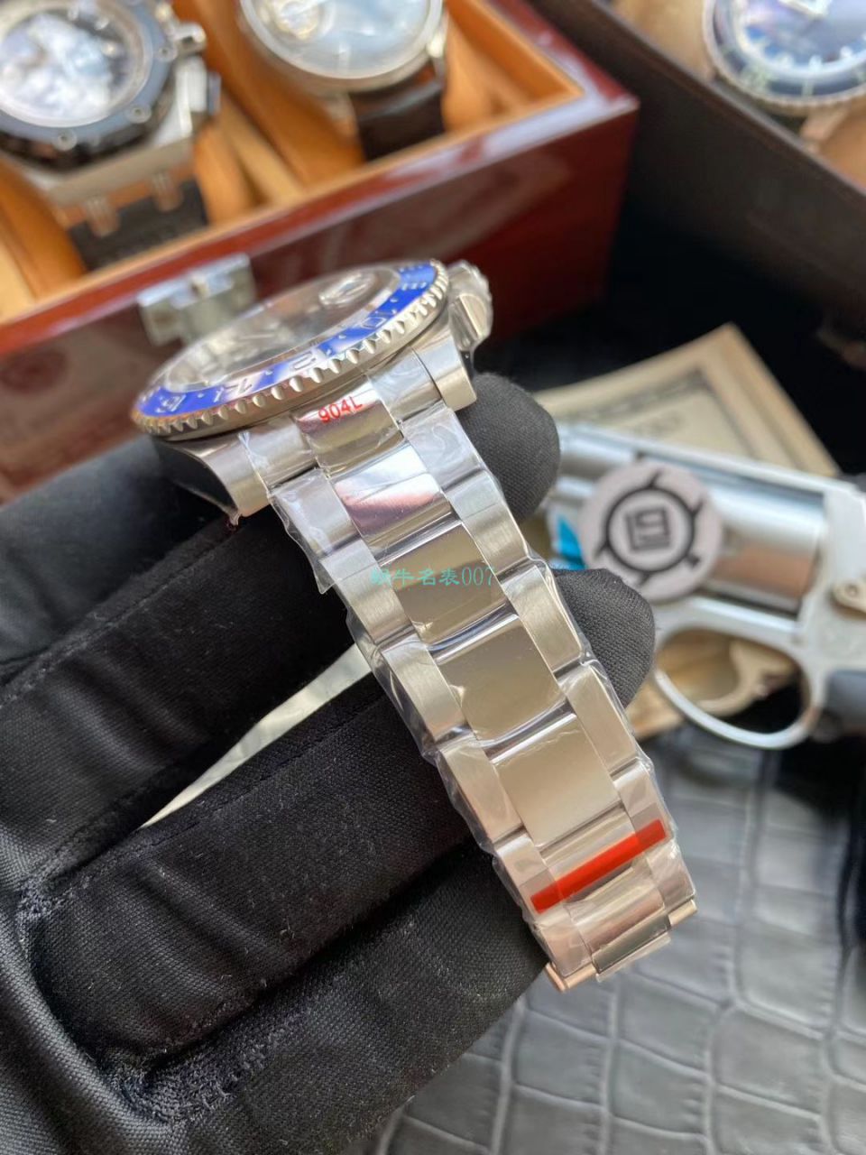 V9厂官网劳力士格林尼治型II系列116710BLNR-78200腕表(可乐圈) / R603