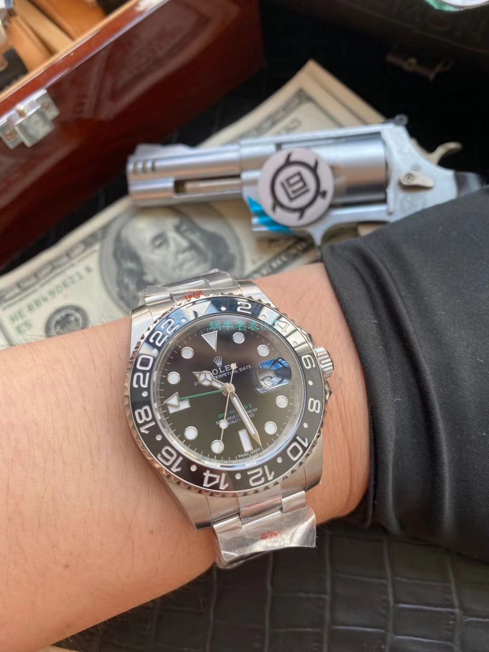 V9厂高劳力士格林尼治型II系列116710LN-78200腕表(绿针) / R605