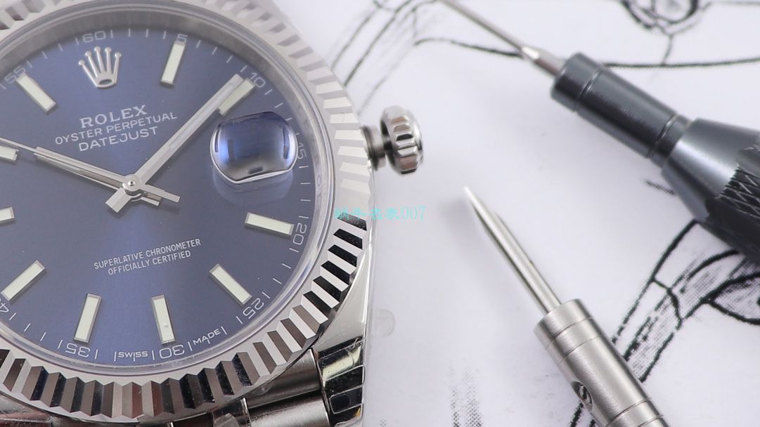 RE厂劳力士日志型系列m126334-0022绿萝腕表 / R607