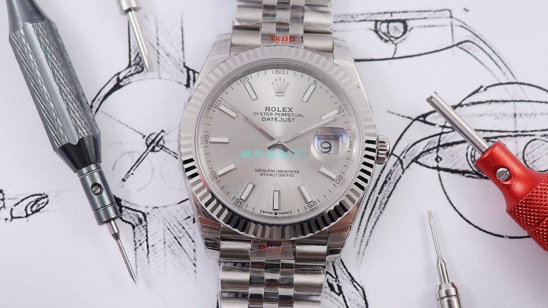 RE厂劳力士日志型系列m126334-0022绿萝腕表 / R607