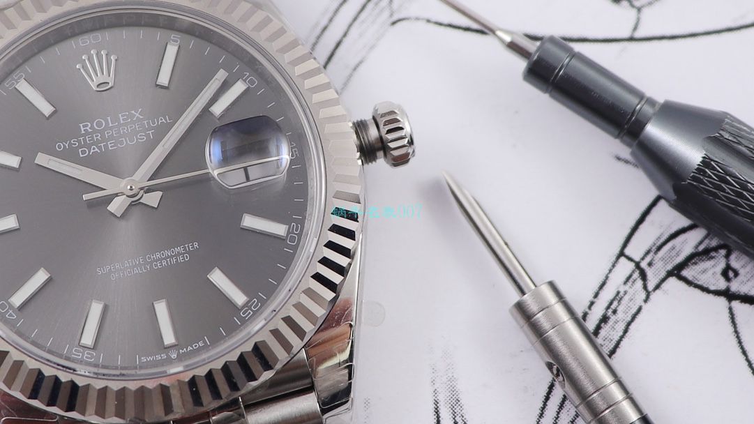 RE厂劳力士日志型系列m126334-0022绿萝腕表 / R607