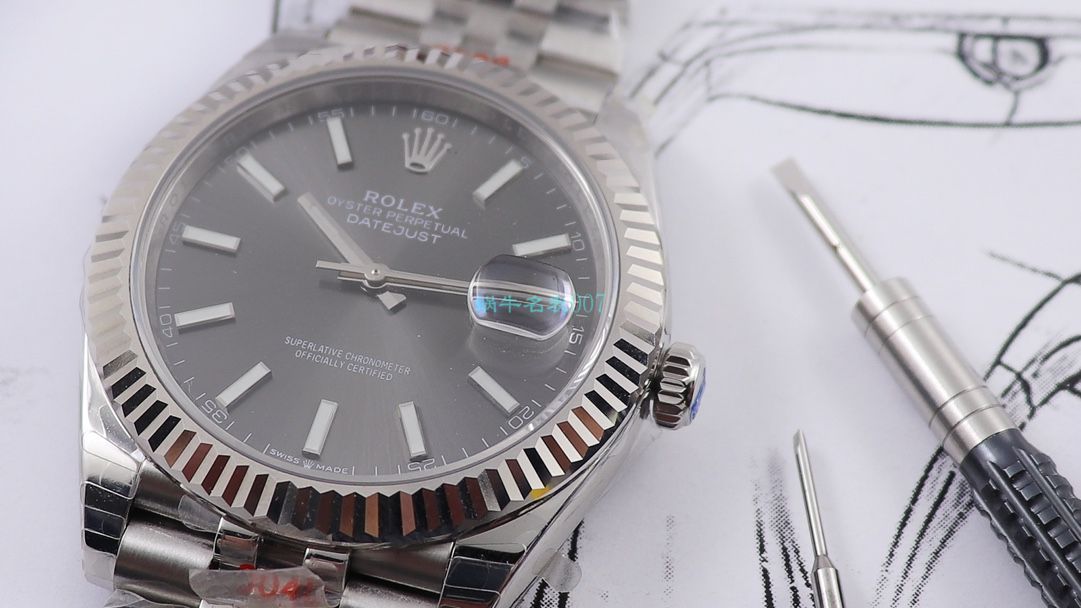 RE厂劳力士日志型系列m126334-0022绿萝腕表 / R607