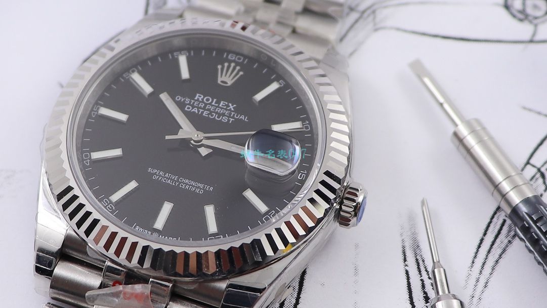 RE厂劳力士日志型系列m126334-0022绿萝腕表 / R607