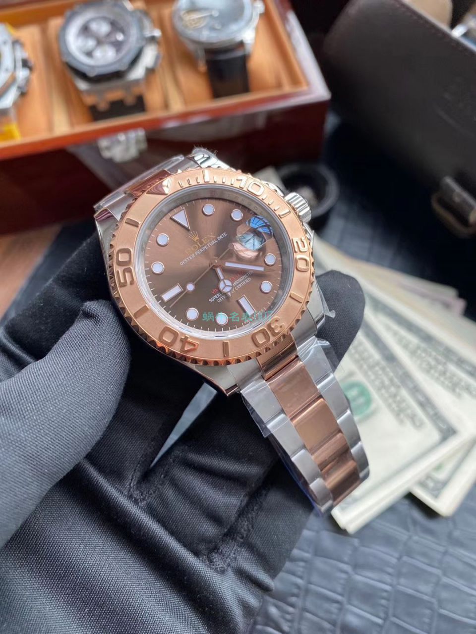 AR厂玫瑰金劳力士游艇名仕型系列m126621-0001腕表 / R608