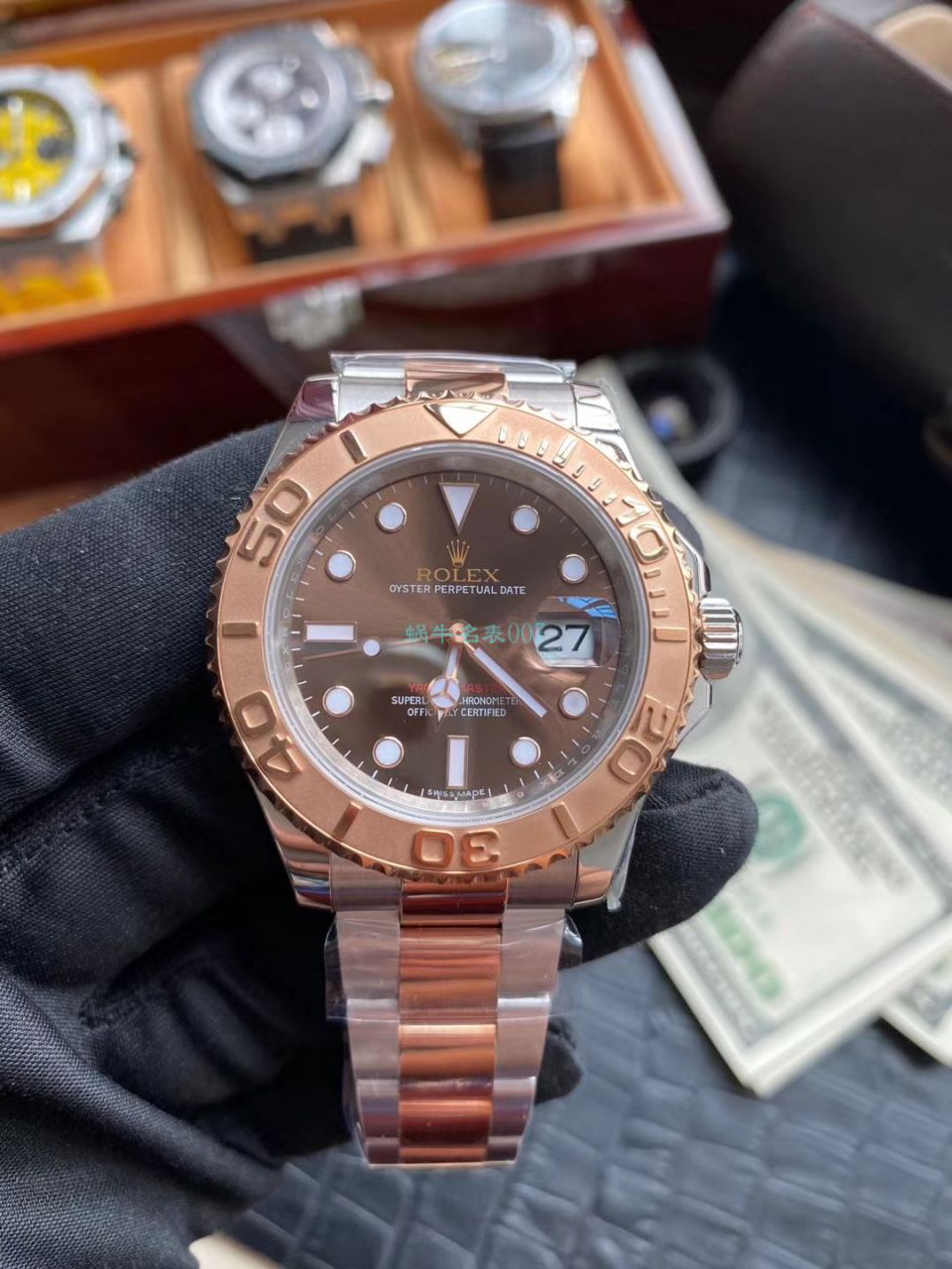 AR厂玫瑰金劳力士游艇名仕型系列m126621-0001腕表 / R608