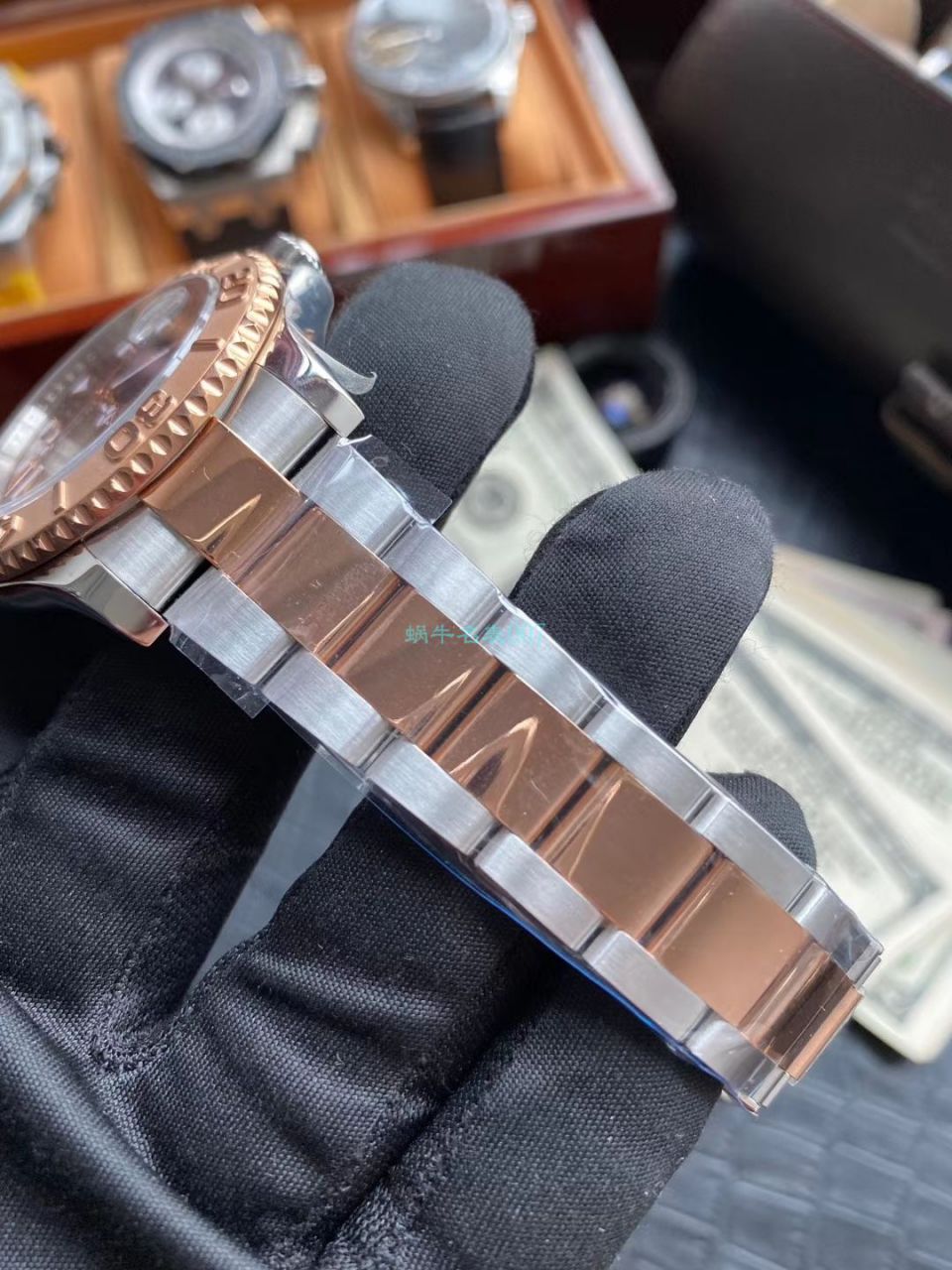 AR厂玫瑰金劳力士游艇名仕型系列m126621-0001腕表 / R608