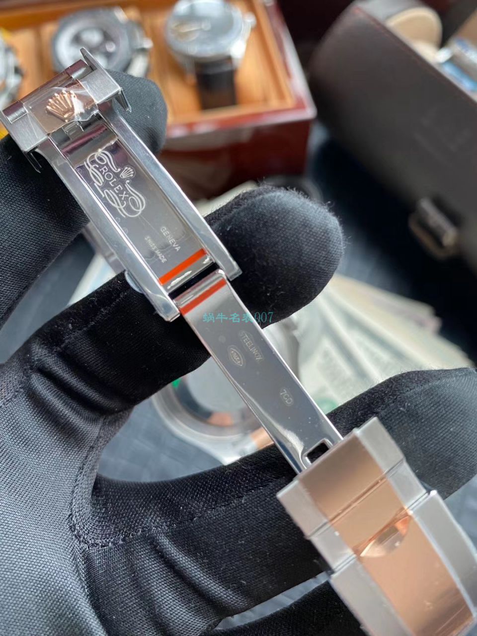 AR厂玫瑰金劳力士游艇名仕型系列m126621-0001腕表 / R608