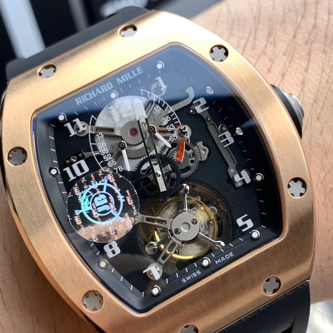RICHARD MILLE（理查德米勒）视频评测里查德米尔男士系列RM 001腕表JB厂理查德·米勒RM001真陀飞轮 / RM 001MM