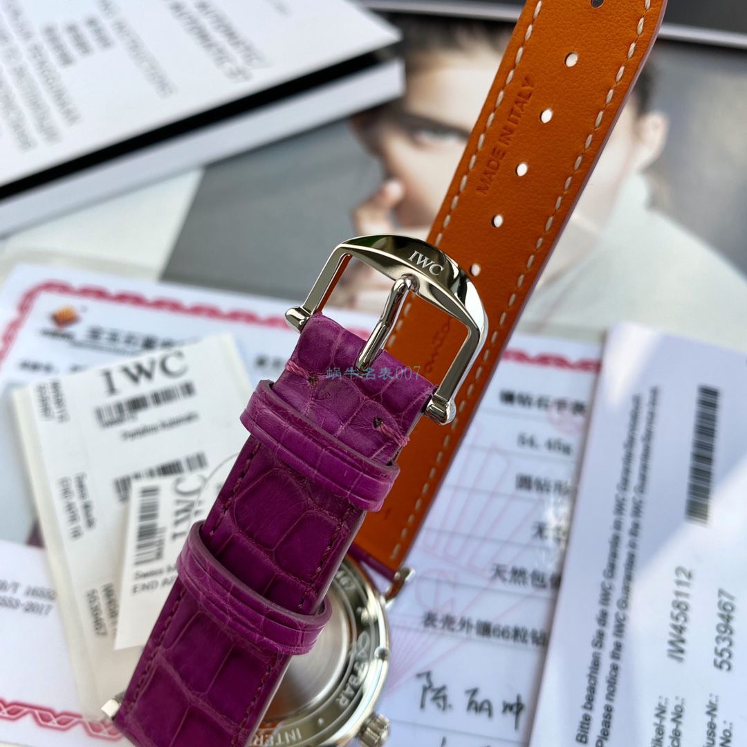   渠道原单  IWC万国表柏涛菲诺系列IW458112腕表女装 / WG176