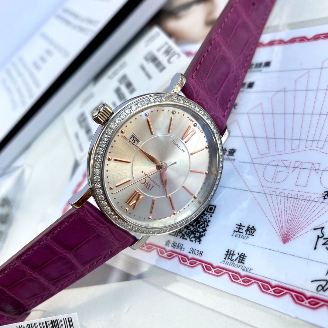   渠道原单  IWC万国表柏涛菲诺系列IW458112腕表女装 / WG176