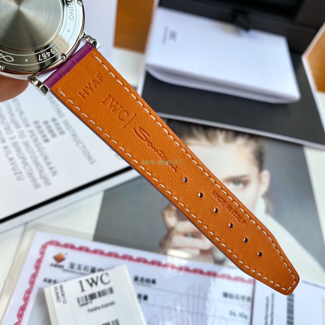   渠道原单  IWC万国表柏涛菲诺系列IW458112腕表女装 / WG176