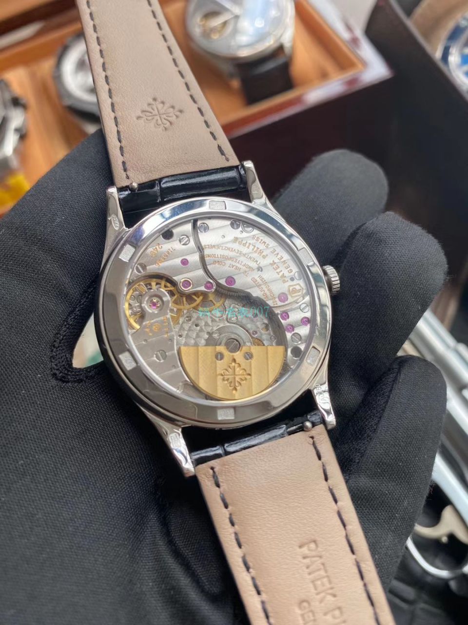 FL厂百达翡丽古典表系列5088/100P-001雕花腕表 / BD293