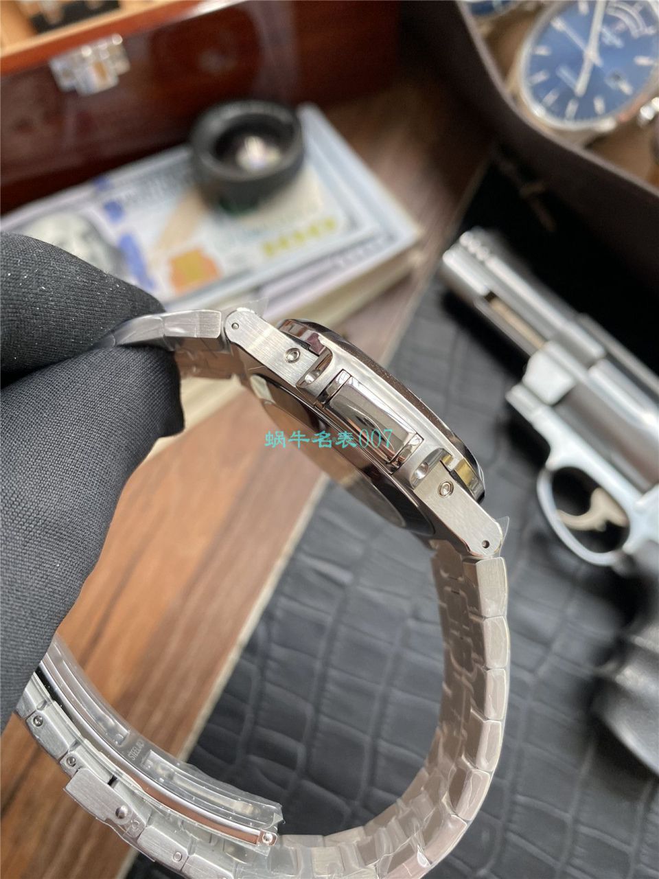 视频评测V9厂百达翡丽鹦鹉螺5726/1A-014，5726/1A-010，5726/1A-001手表 / BD308