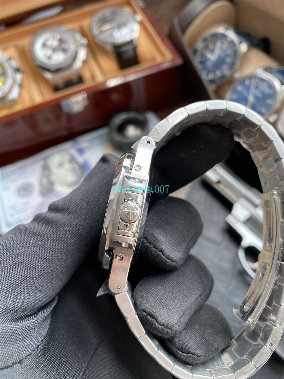 视频评测V9厂百达翡丽鹦鹉螺5726/1A-014，5726/1A-010，5726/1A-001手表 / BD308