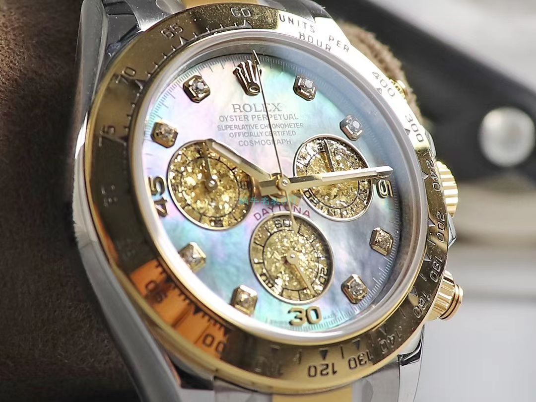 BL厂珍珠母贝面劳力士迪通拿系列m116503-0009,m116509-0064腕表 / R617