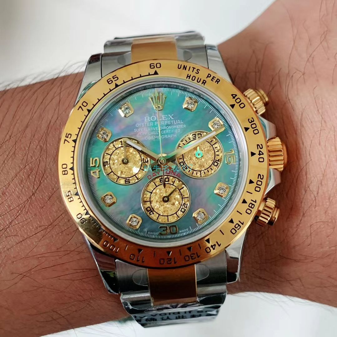 BL厂珍珠母贝面劳力士迪通拿系列m116503-0009,m116509-0064腕表 / R617