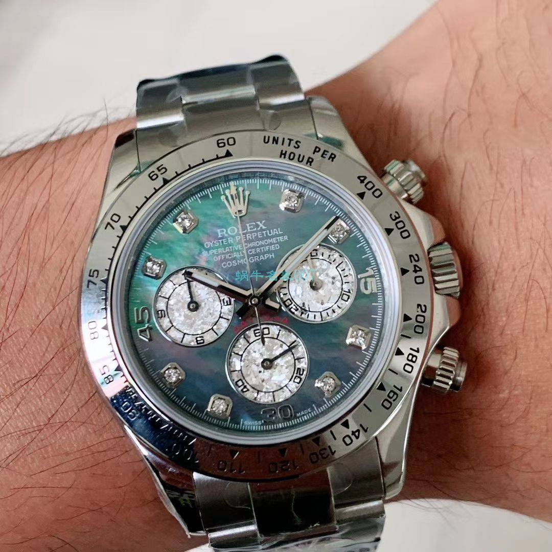 BL厂珍珠母贝面劳力士迪通拿系列m116503-0009,m116509-0064腕表 / R617