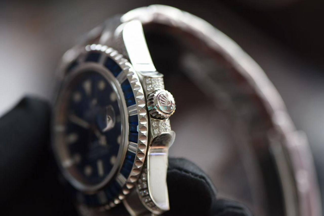 GM厂劳力士罗志祥同款后钻蓝钻鬼 / R618