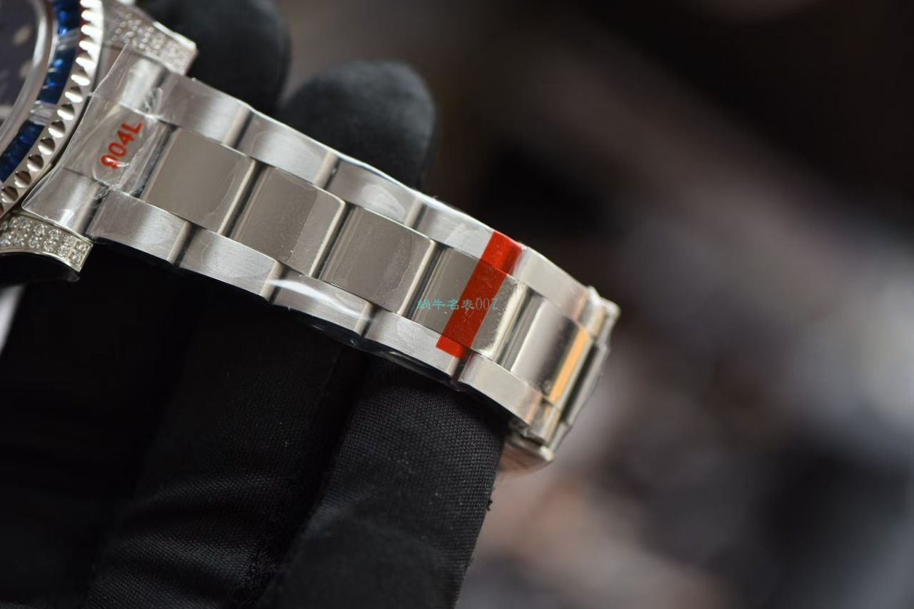 GM厂劳力士罗志祥同款后钻蓝钻鬼 / R618