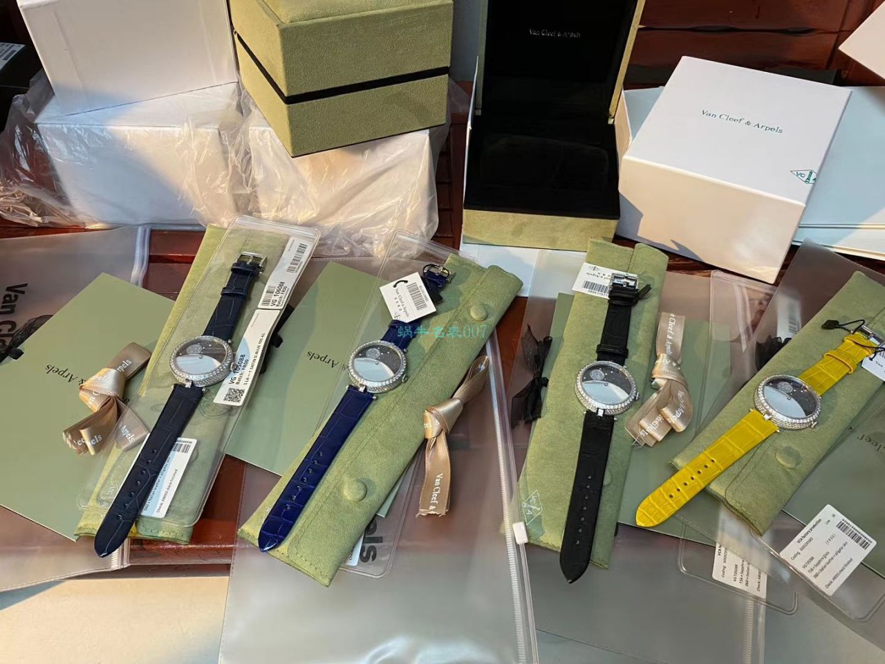 V&A厂女士手表梵克雅宝诗意复杂功能系列VCARN25800腕表 / VA10