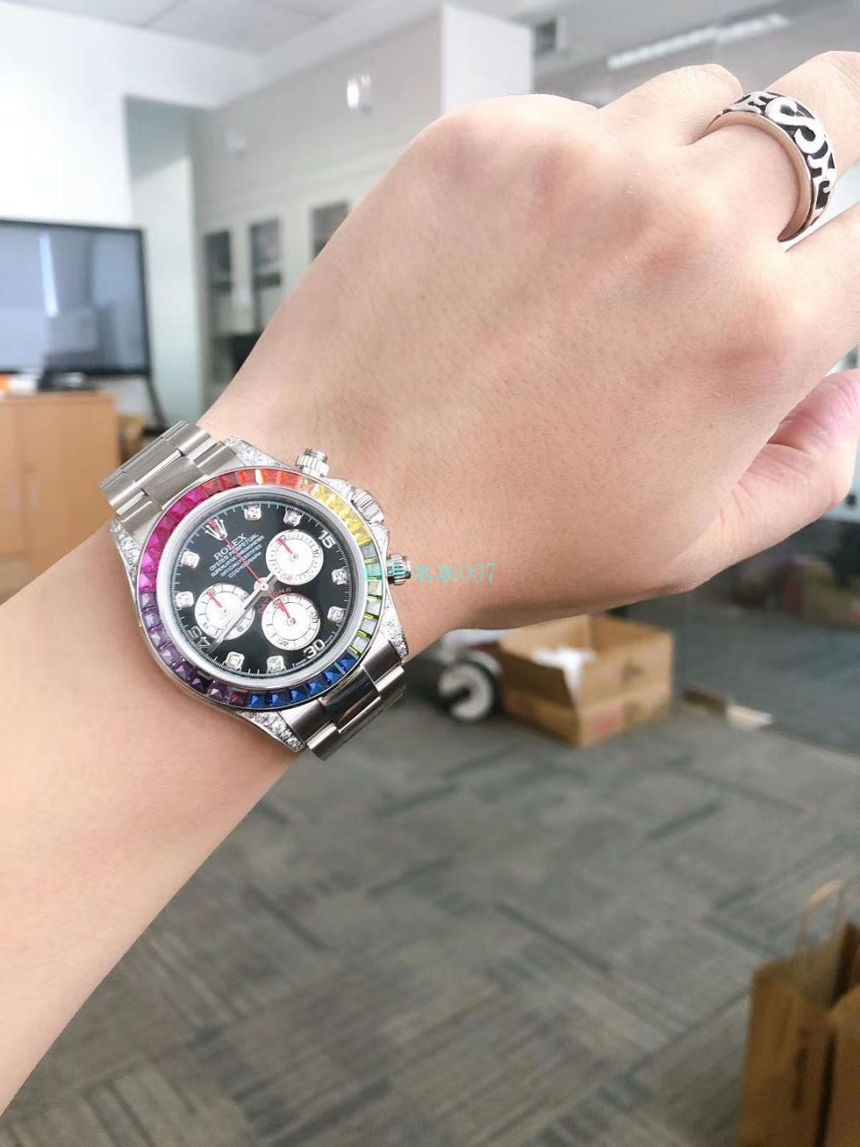 BL厂劳力士迪通拿彩虹迪116599 RBOW,116595 RBOW,116598 RBOW腕表 / R357