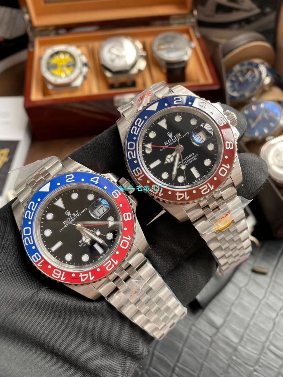   独家视频评测N厂‌劳力士格林尼治可乐圈手表和其他工厂区别126710BLRO-0001 / R630