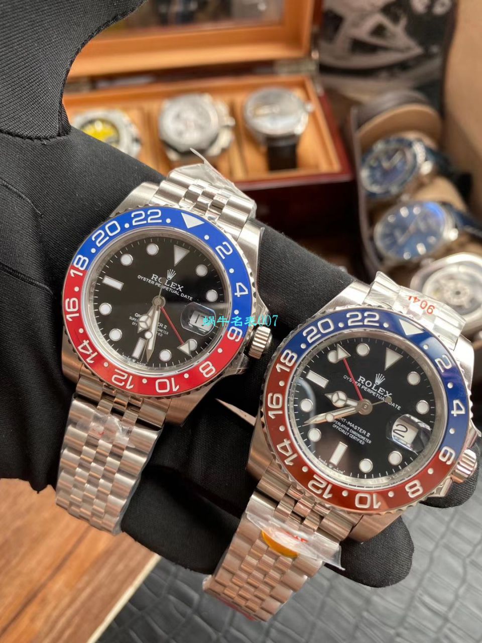   独家视频评测N厂‌劳力士格林尼治可乐圈手表和其他工厂区别126710BLRO-0001 / R630
