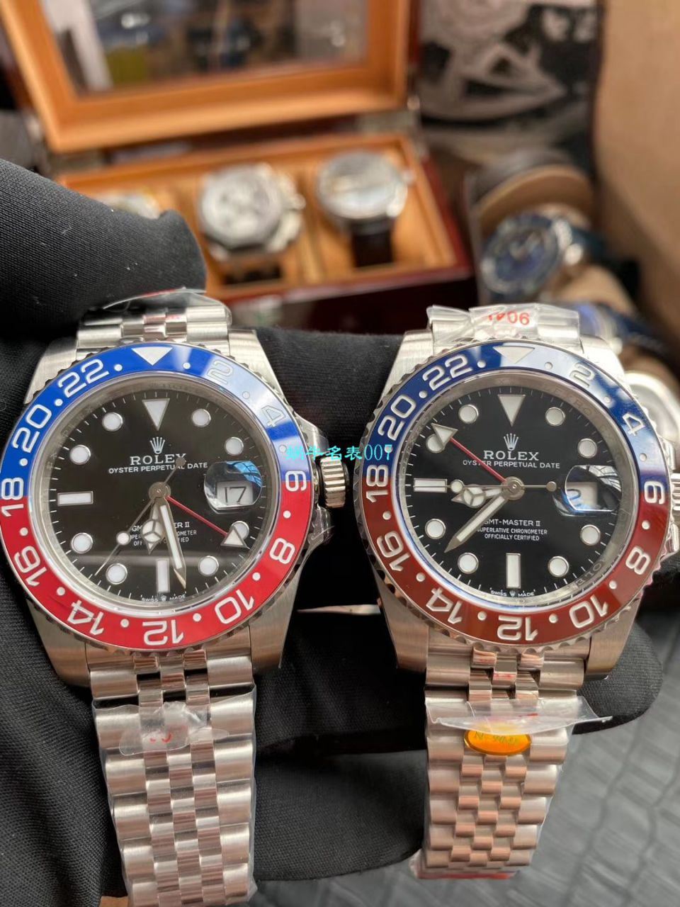   独家视频评测N厂‌劳力士格林尼治可乐圈手表和其他工厂区别126710BLRO-0001 / R630