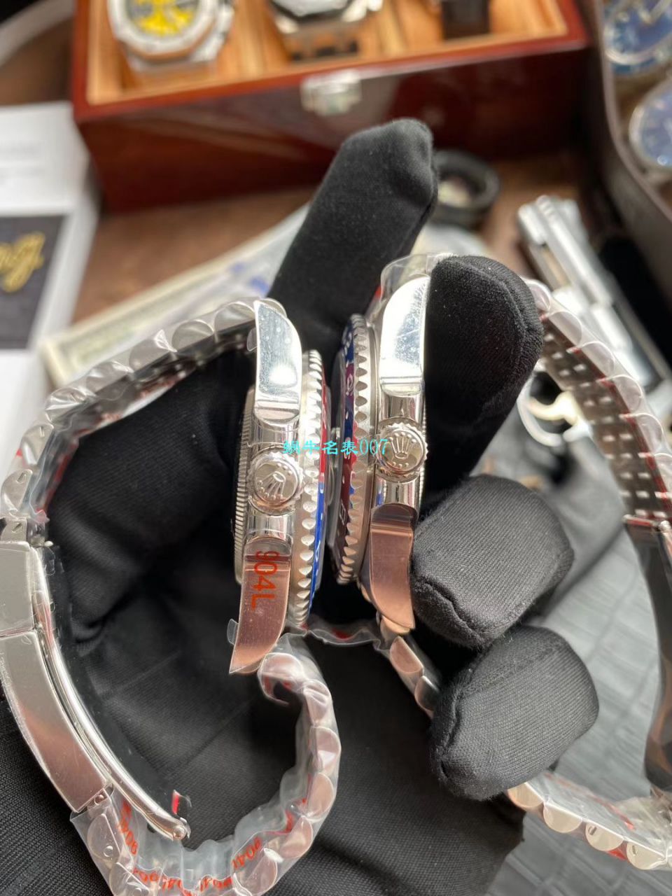   独家视频评测N厂‌劳力士格林尼治可乐圈手表和其他工厂区别126710BLRO-0001 / R630