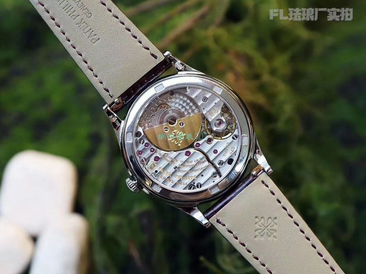 FL厂百达翡丽珍稀工艺珐琅5077P-102《不丹六面织品》，5077P-103《不丹八面织品》腕表 / BD316