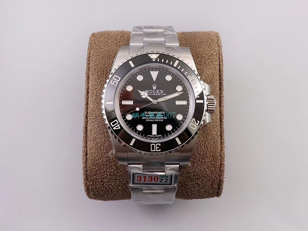 ZZ厂劳力士潜航者型无日历黑水鬼114060-97200 黑盘腕表 / R631