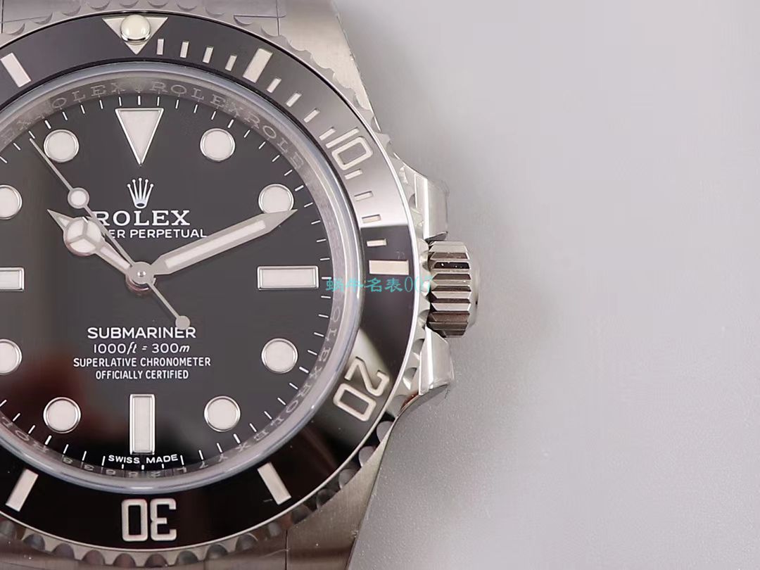 ZZ厂劳力士潜航者型无日历黑水鬼114060-97200 黑盘腕表 / R631