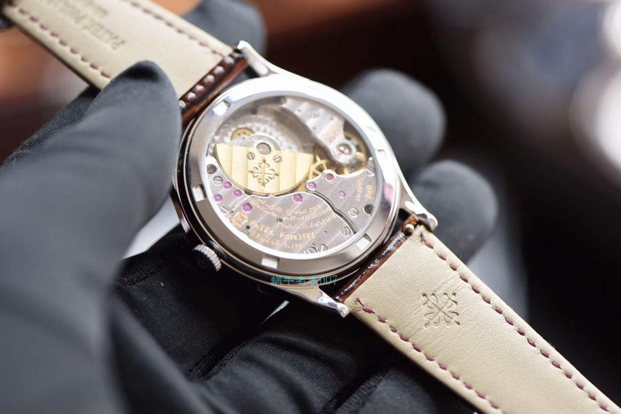 FL厂百达翡丽珍稀工艺系列珐琅面5077P-103不丹八面织品腕表 / BD318