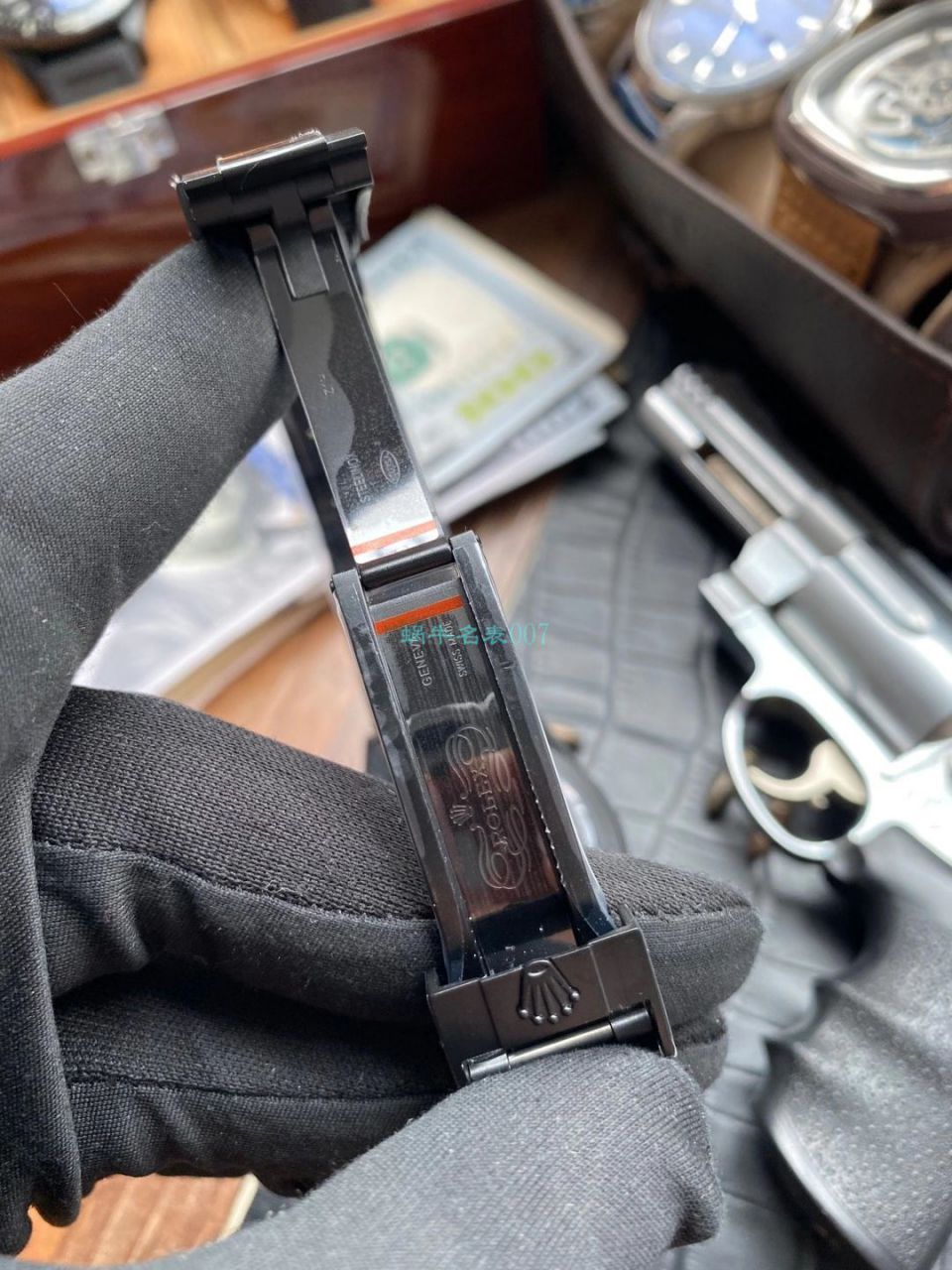 TW厂Blacken改装劳力士迪通拿碳黑钢皇副本手表 / R650