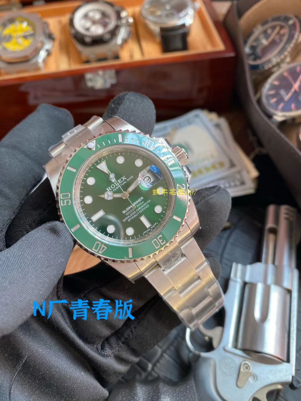 视频评测N厂青春版劳力士绿水鬼手表 / R650