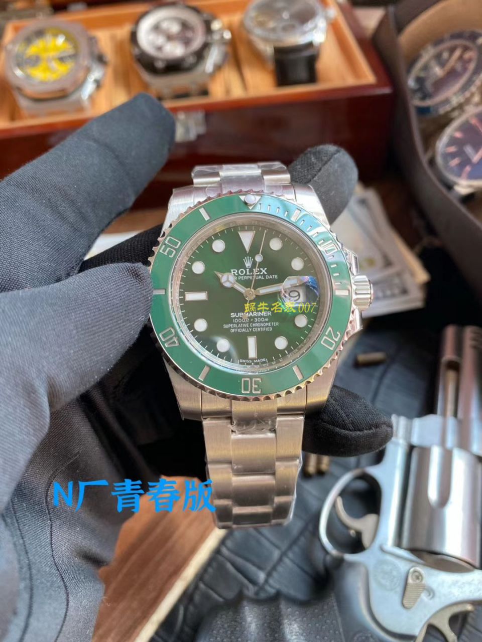 视频评测N厂青春版劳力士绿水鬼手表 / R650