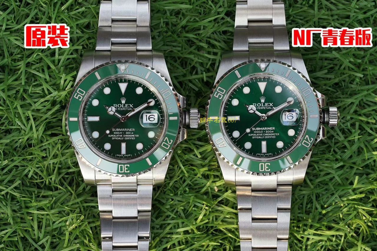 视频评测N厂青春版劳力士绿水鬼手表 / R650