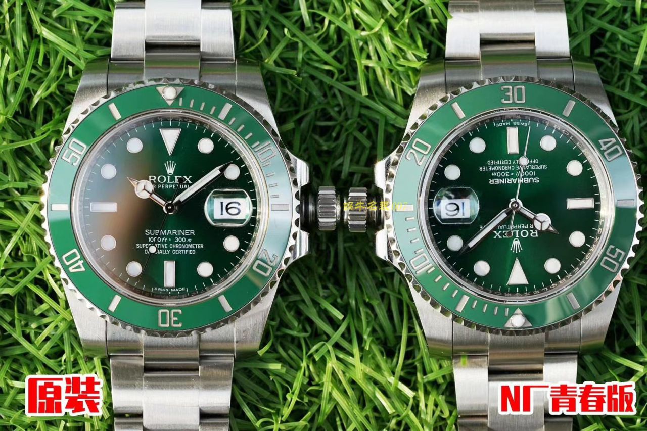 视频评测N厂青春版劳力士绿水鬼手表 / R650