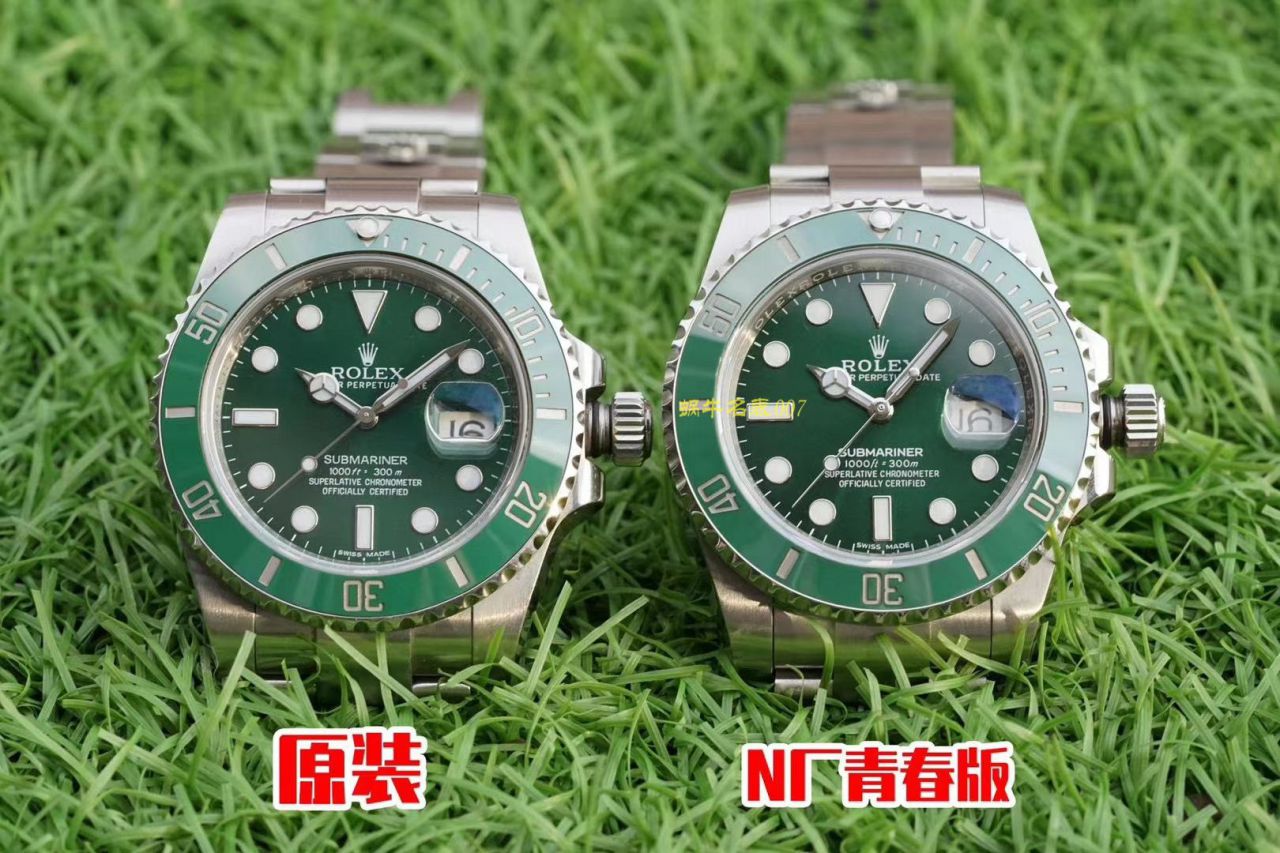 视频评测N厂青春版劳力士绿水鬼手表 / R650