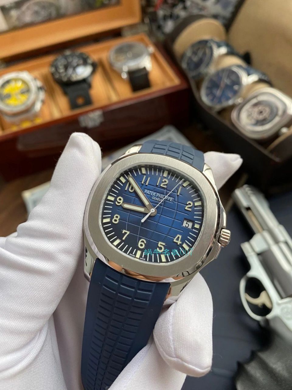 视频评测ZF厂百达翡丽AQUANAUT手雷V3版5168G-001腕表 / BD333