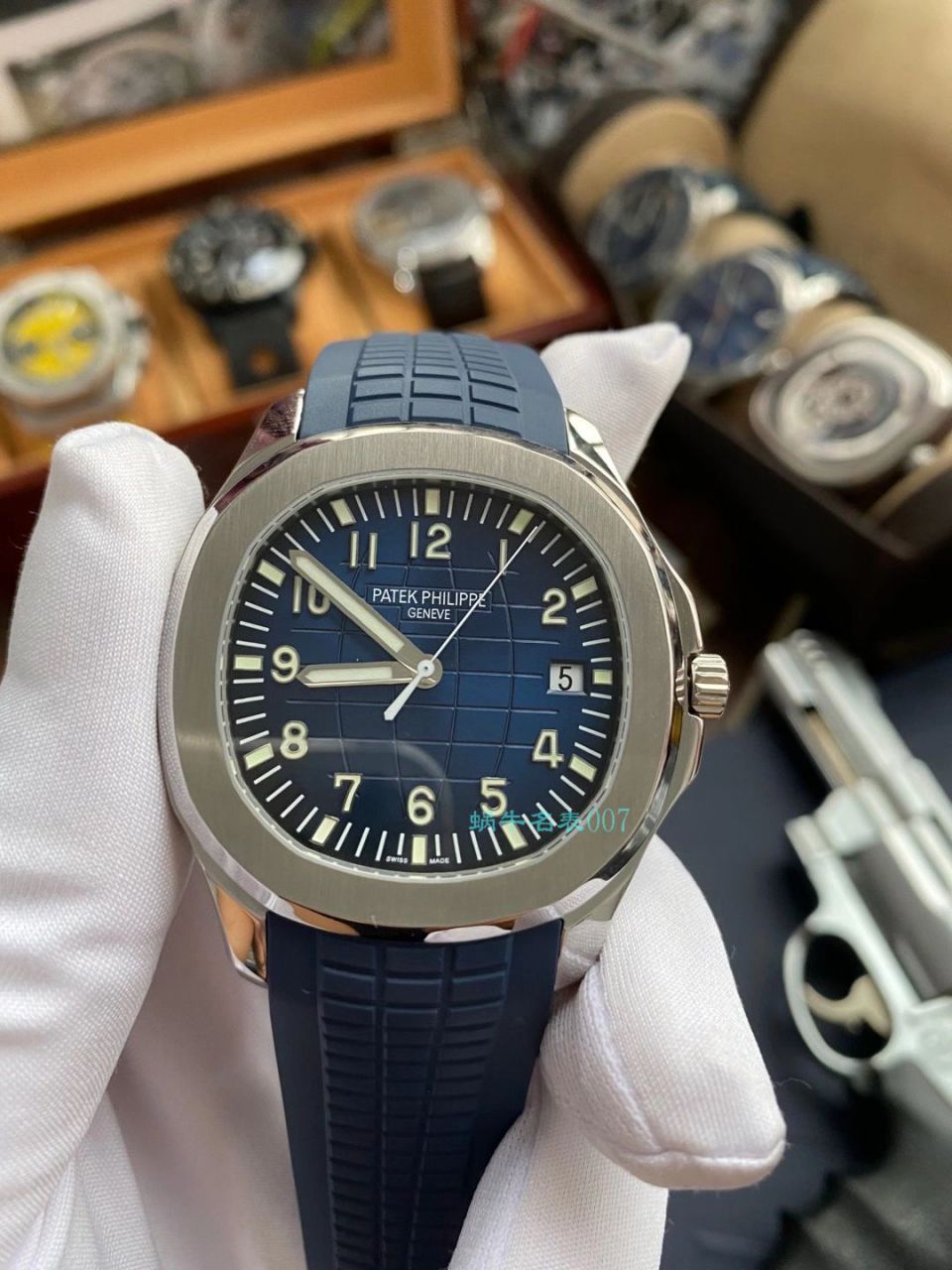 视频评测ZF厂百达翡丽AQUANAUT手雷V3版5168G-001腕表 / BD333