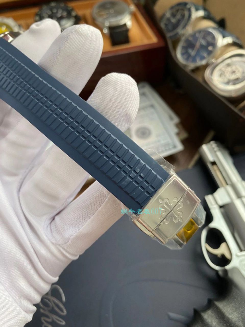 视频评测ZF厂百达翡丽AQUANAUT手雷V3版5168G-001腕表 / BD333