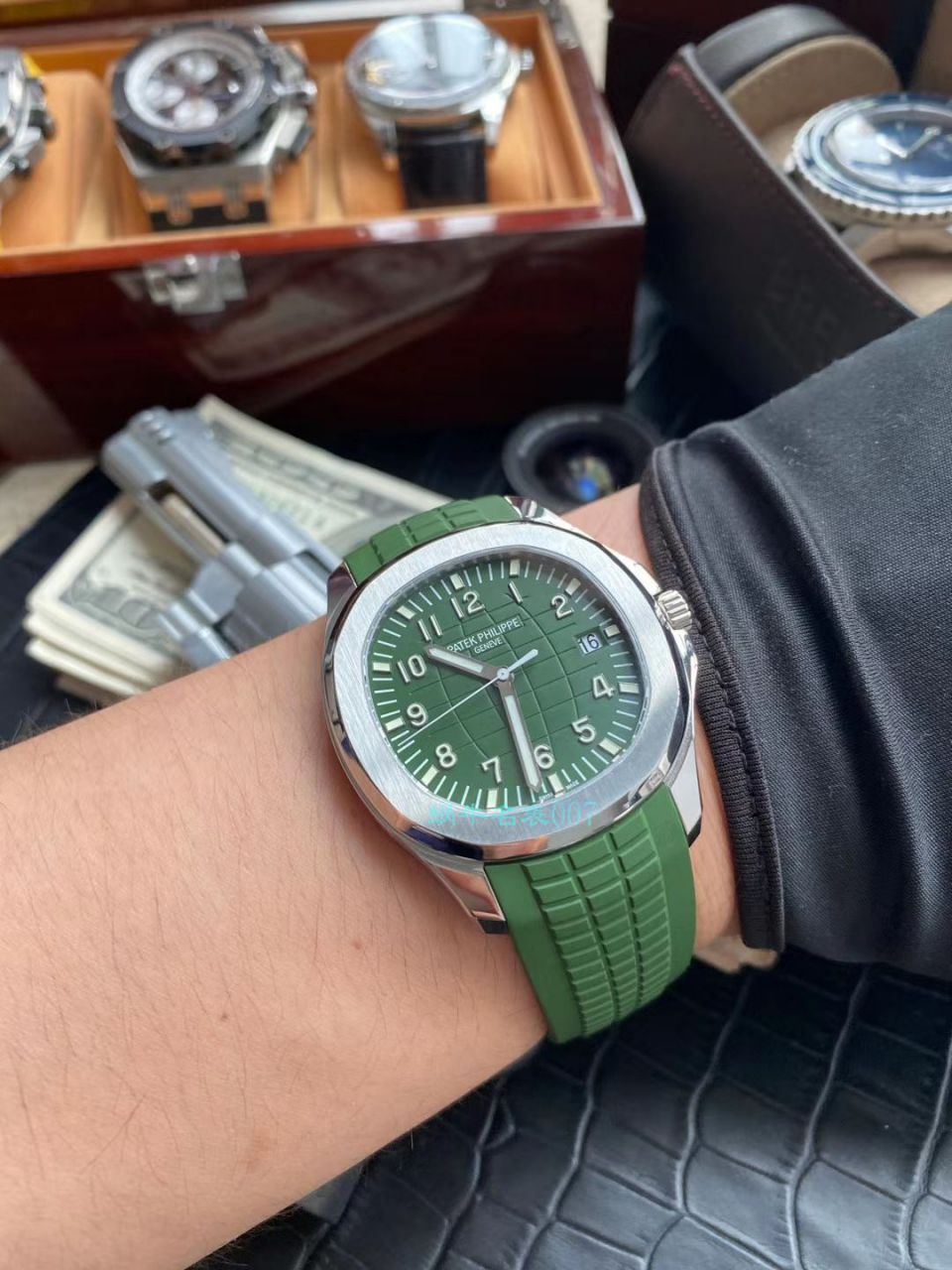 视频评测ZF厂百达翡丽AQUANAUT手雷V3版5168G-001腕表 / BD333