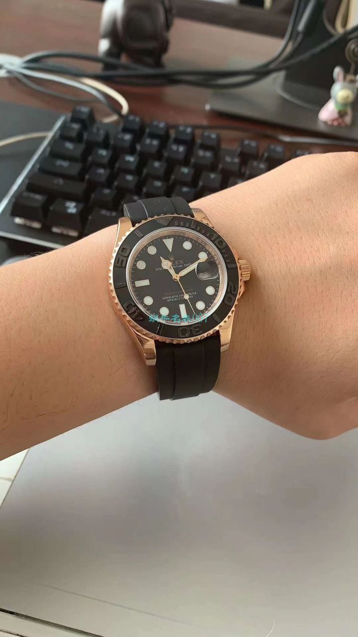 独家视频评测LF厂劳力士新款金游艇名仕型m126655-0002腕表 / R581