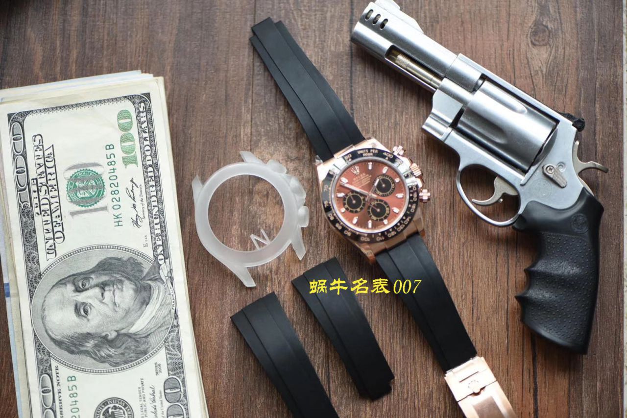 视频评测N厂劳力士4130迪通拿咖啡猫m116515ln-0041腕表 / R663