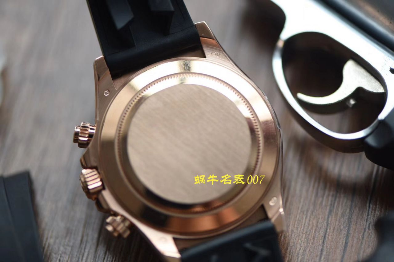 视频评测N厂劳力士4130迪通拿咖啡猫m116515ln-0041腕表 / R663