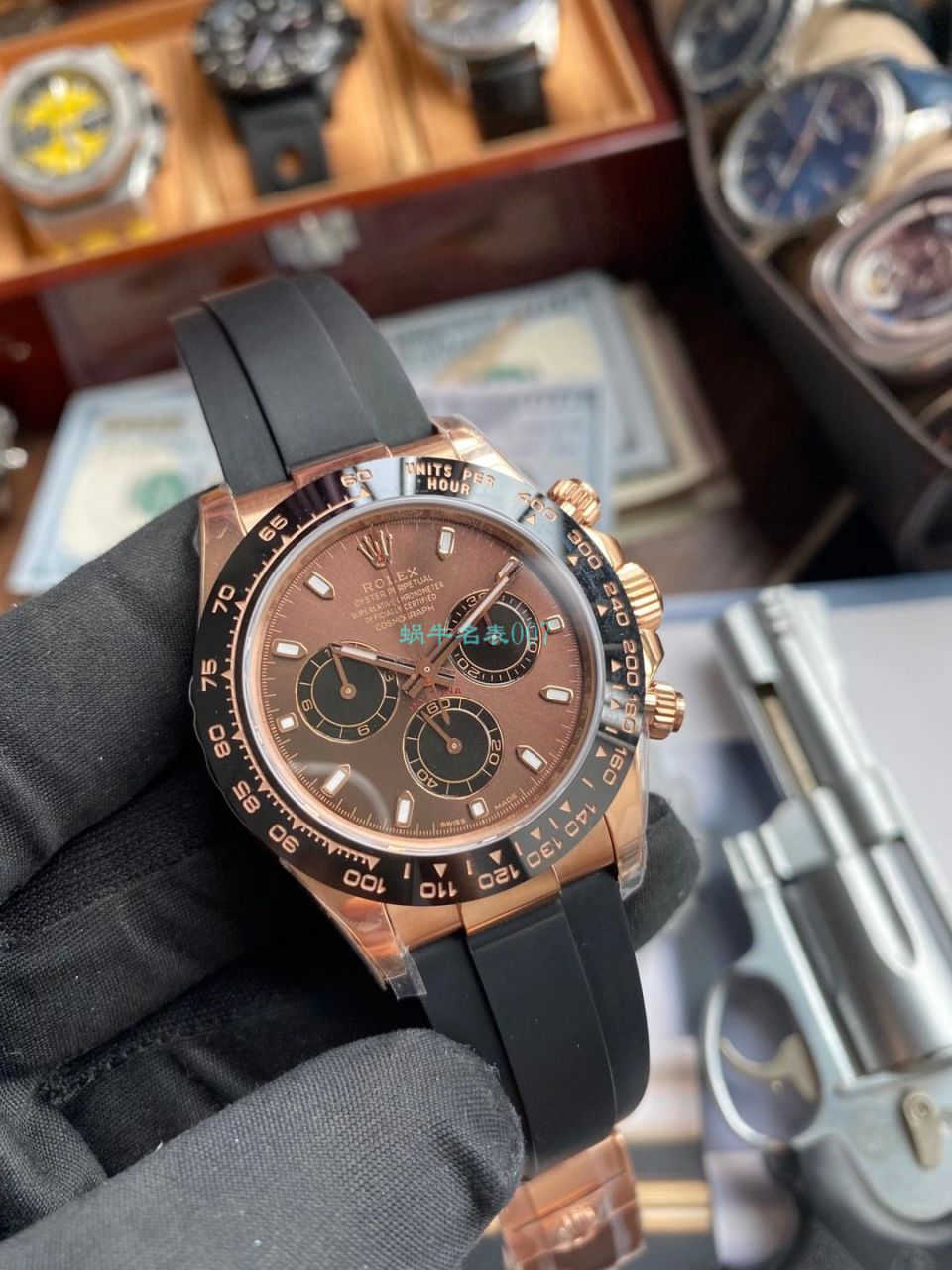 视频评测N厂劳力士4130迪通拿咖啡猫m116515ln-0041腕表 / R663