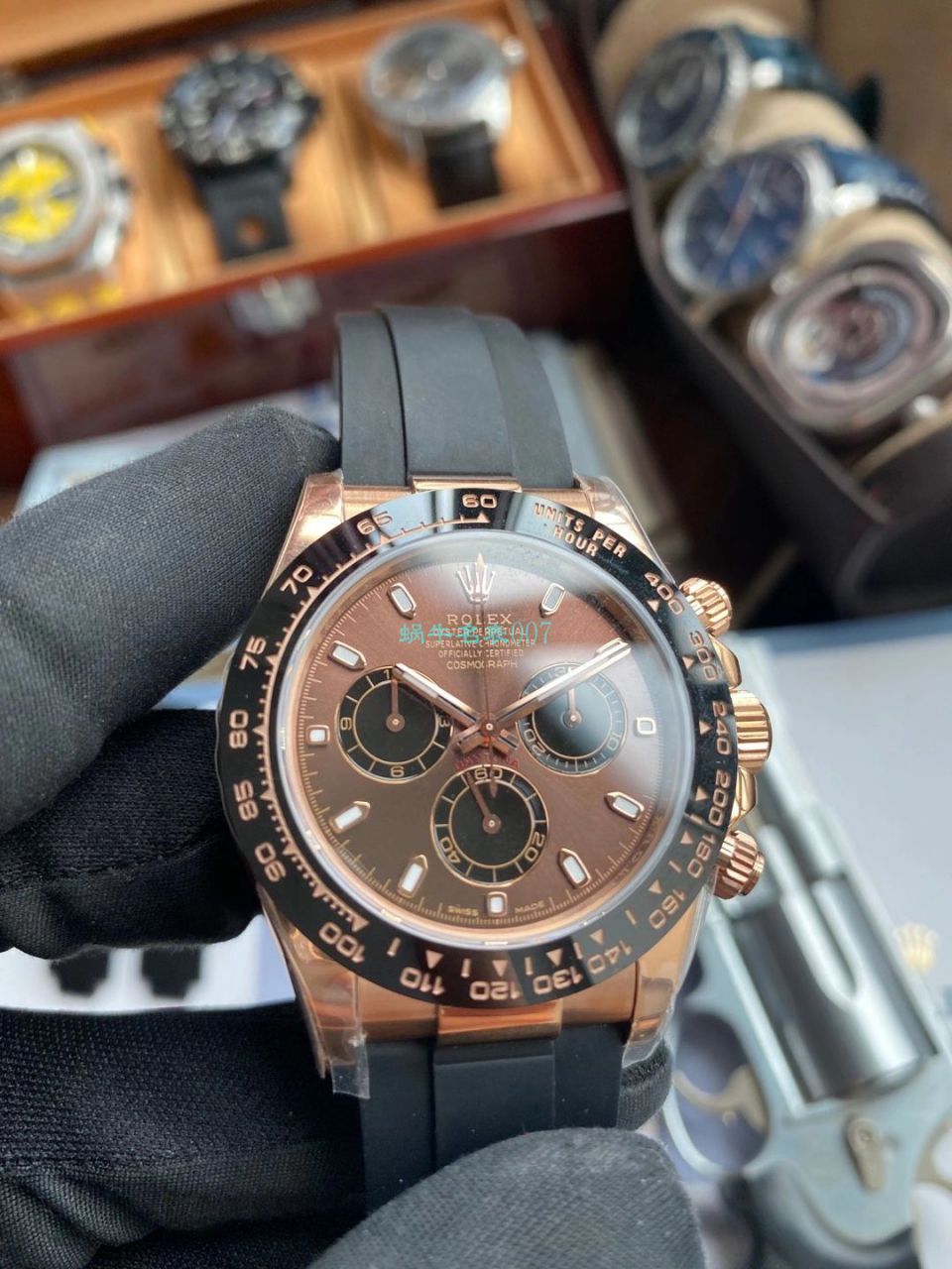 视频评测N厂劳力士4130迪通拿咖啡猫m116515ln-0041腕表 / R663