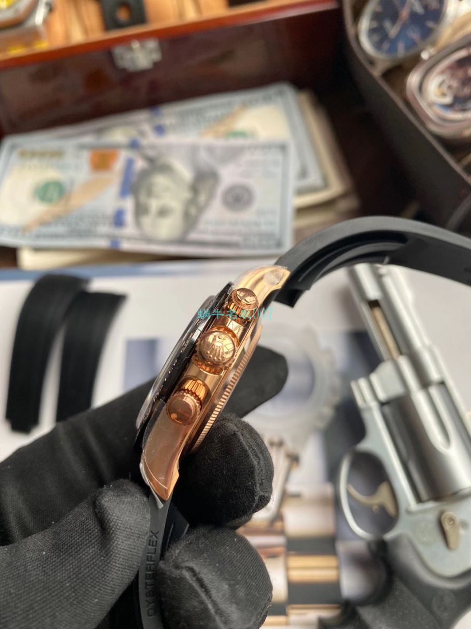 视频评测N厂劳力士4130迪通拿咖啡猫m116515ln-0041腕表 / R663